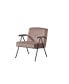 Фото #1 товара Cloth Leisure, Metal Frame Recliner, For Living Room And Bedroom