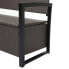 Poly-Rattan 2er Sitzbank F39