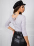 Фото #2 товара Женская блузка приталенного силуэта с удлиненным рукавом Factory Price
