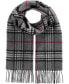 Фото #6 товара Men's Classic Plaid Cashmere Scarf