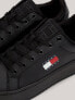 Tommy Jeans Flatform Trainers in Black