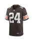 ფოტო #3 პროდუქტის Men's Nick Chubb Brown Cleveland Browns Game Jersey