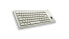 Cherry Slim Line Compact-Keyboard G84-4400 - Keyboard - 500 dpi - 83 keys QWERTY - Gray