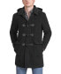 Фото #1 товара Men Mason Wool Blend Duffle Toggle Coat