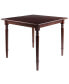 Mornay 30.08" Wood Square Dining Table