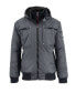 ფოტო #4 პროდუქტის Spire By Galaxy Men's Heavyweight Moto Jacket