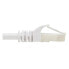 Фото #7 товара Tripp N261AB-007-WH Safe-IT Cat6a 10G Snagless Antibacterial UTP Ethernet Cable (RJ45 M/M) - PoE - White - 7 ft. (2.13 m) - 2.13 m - Cat6a - U/UTP (UTP) - RJ-45 - RJ-45