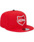 Men's Red Memphis Hustle On The Court 2023/24 NBA G League Draft 9FIFTY Snapback Hat