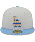 ფოტო #3 პროდუქტის Men's Natural Los Angeles Dodgers Beach Front 59FIFTY Fitted Hat