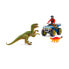 Фото #2 товара Игрушка Динозавры SCHLEICH Quad Побег от Велоцираптора
