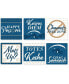Фото #1 товара Happy Passover - Funny Pesach Party Decorations - Drink Coasters - Set of 6