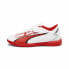 Children's Indoor Football Shoes Puma Ultra Play It V Red White Unisex