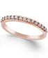 ფოტო #1 პროდუქტის Diamond Band (1/4 ct. t.w.) in 14k gold, 14k white gold or 14k rose gold