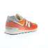 New Balance 574 U574RCB Mens Orange Suede Lace Up Lifestyle Sneakers Shoes