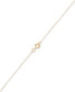 Фото #3 товара Macy's star Of David 18" Pendant Necklace in 10k Two-Tone Gold