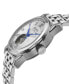 ფოტო #2 პროდუქტის Men's Madison Swiss Automatic Silver-Tone Stainless Steel Watch 39mm