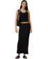 Фото #6 товара Women's Staple Rib Maxi Skirt