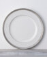 Odessa Platinum Set of 4 Dinner Plates, Service For 4