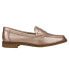 Фото #1 товара Sperry Seaport Penny Loafers Womens Gold Flats Casual STS83408