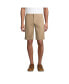 Фото #1 товара Men's School Uniform 11" Plain Front Blend Chino Shorts