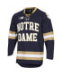 Men's Navy Notre Dame Fighting Irish UA Replica Hockey Jersey
