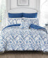 Фото #1 товара Elise Cotton Reversible 7 Piece Duvet Cover Set, King