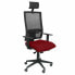 Фото #1 товара Офисный стул с изголовьем Horna bali P&C BALI933 Красный Тёмно Бордовый