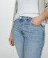 ფოტო #5 პროდუქტის Women's Straight-Fit Cropped Jeans