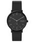 Aaren Kulor Aluminum Silicone Strap Watch 41mm Created for Macy's