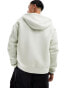 Nike Tech Fleece zip thru hoodie in off white