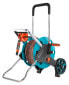 Gardena Hose Trolley AquaRoll M Easy Set - Cart reel - Manual - Functional - Black,Blue,Stainless steel - Metal,Plastic - 60 m