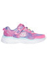 Фото #7 товара Little Girls' Power Jams - Skech Friends Fastening Strap Casual Sneakers from Finish Line