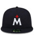 Фото #4 товара Men's Navy Minnesota Twins 2023 Authentic Collection Road 59FIFTY Fitted Hat