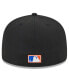 Фото #2 товара Men's Black New York Mets Big League Chew Team 59FIFTY Fitted Hat