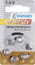 Conrad Energy Conrad ZA 312 - Single-use battery - Zinc-Air - 1.4 V - 6 pc(s) - 160 mAh - 3 year(s)