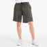 Puma 纯色抽绳休闲短裤 男款 石板灰 / Брюки Puma Trendy_Clothing Casual_Shorts 598524-45