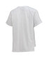 Фото #2 товара Women's White Distressed Inter Miami CF Resurgence T-shirt