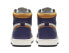 Nike x Jordan Air Jordan 1 Retro High OG Court Purple 湖人 刮刮乐 透气 高帮 复古篮球鞋 男女同款 紫金