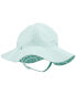 Baby Ocean Print Reversible Swim Hat 0-9M