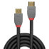 Фото #2 товара Lindy 1m High Speed HDMI Cable - Anthra Line - 1 m - HDMI Type A (Standard) - HDMI Type A (Standard) - 4096 x 2160 pixels - 18 Gbit/s - Black - Grey