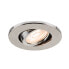 SLV Universal downlight - Recessed lighting spot - 1 bulb(s) - LED - 6500 K - 220 - 240 V - Black