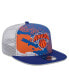 Фото #2 товара Men's Blue New York Knicks Court Sport Speckle 9Fifty Snapback Hat