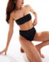 Фото #3 товара Cotton On bandeau bikini top black