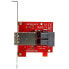 Фото #3 товара StarTech.com Mini-SAS Adapter - Dual SFF-8643 to SFF-8644 - with Full and Low-Profile Brackets - 12Gbps - Mini SAS - Mini-SAS HD - Red - CE - FCC - TAA - REACH - 120 mm - 74 mm