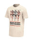 Фото #2 товара Men's Tan KISS KISS Destroys Anaheim Washed Graphic T-Shirt