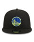 Фото #2 товара Men's Black Golden State Warriors Neon Pop 9FIFTY Snapback Hat