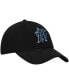 Фото #4 товара Women's Black Miami Marlins Team Miata Clean Up Adjustable Hat