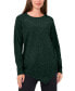 ფოტო #1 პროდუქტის Women's Crewneck Asymmetrical Sweater