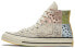 Стильные кеды Converse 1970s Offspring Paisley Pathwork Chuck, мужские, хаки 36.5 - фото #2