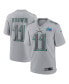 Фото #4 товара Мужская футболка Nike A.J. Brown серого цвета с эмблемой Philadelphia Eagles Super Bowl LVII Patch Atmosphere Fashion Game Jersey